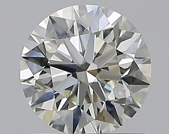 0.75 CaratK-IF EX Cut Round Diamond