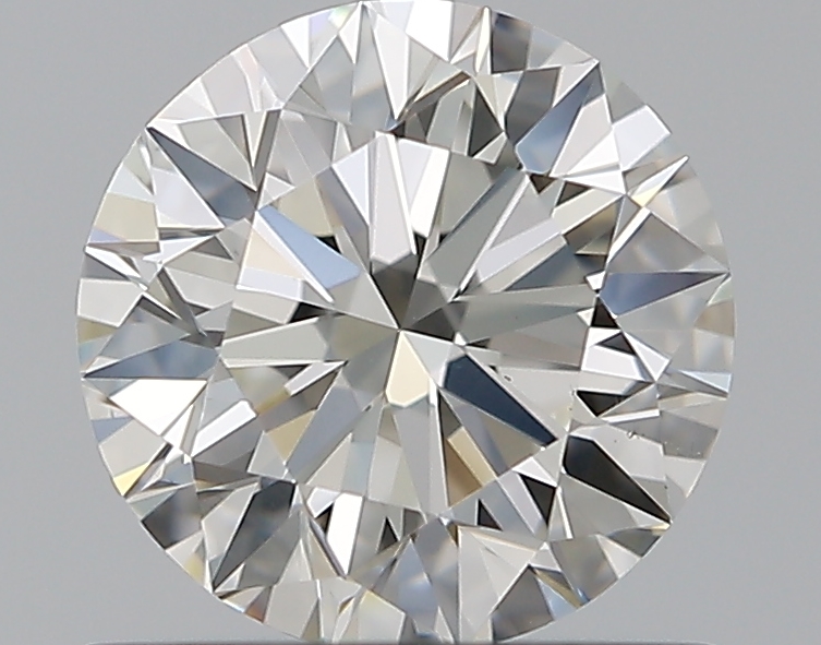 0.81 CaratI-VS2 EX Cut Round Diamond