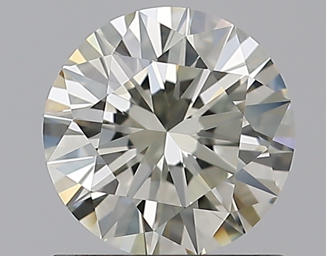 0.9 CaratL-VVS1 EX Cut Round Diamond