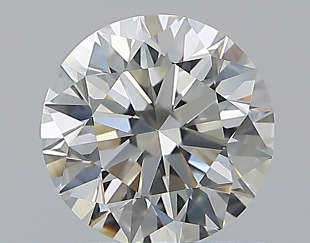 0.9 CaratJ-VVS1 EX Cut Round Diamond