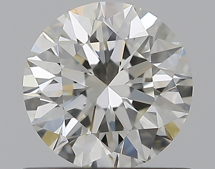 0.71 CaratJ-VS1 EX Cut Round Diamond
