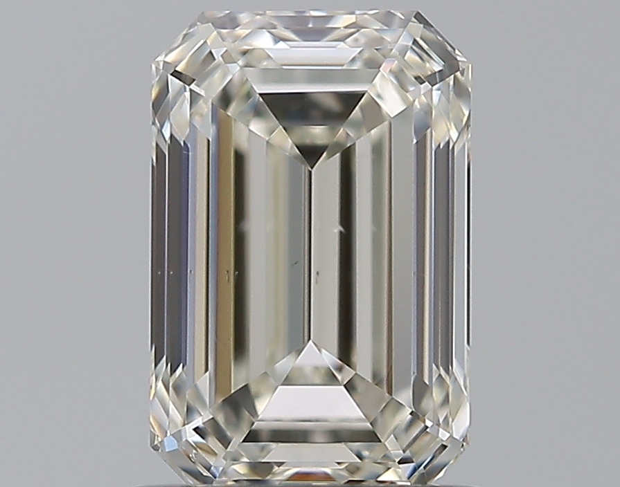 1 CaratJ-SI1 - Cut Emerald Diamond