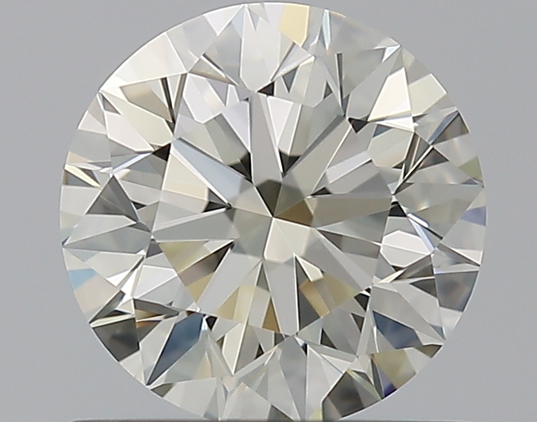 0.91 CaratL-VVS1 EX Cut Round Diamond