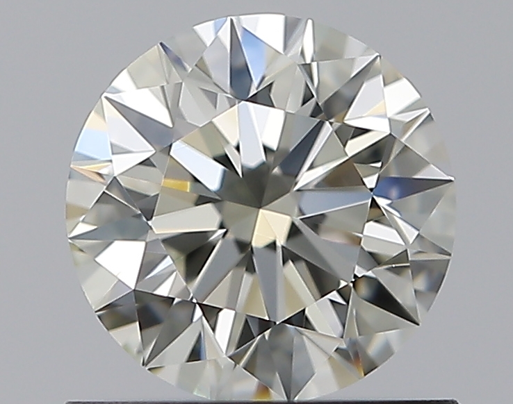 0.71 CaratL-VVS1 EX Cut Round Diamond