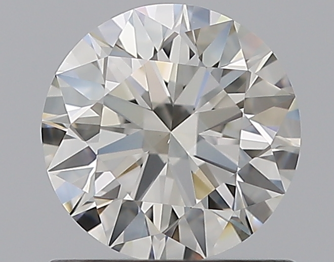 0.9 CaratJ-SI1 EX Cut Round Diamond