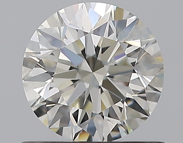 0.76 CaratK-VVS2 EX Cut Round Diamond