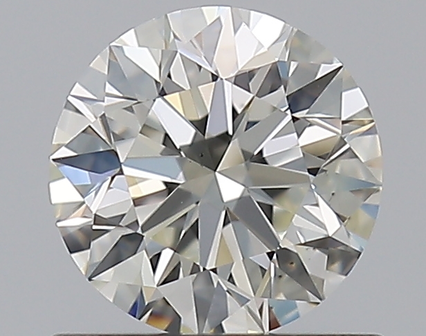 0.75 CaratJ-VS2 EX Cut Round Diamond
