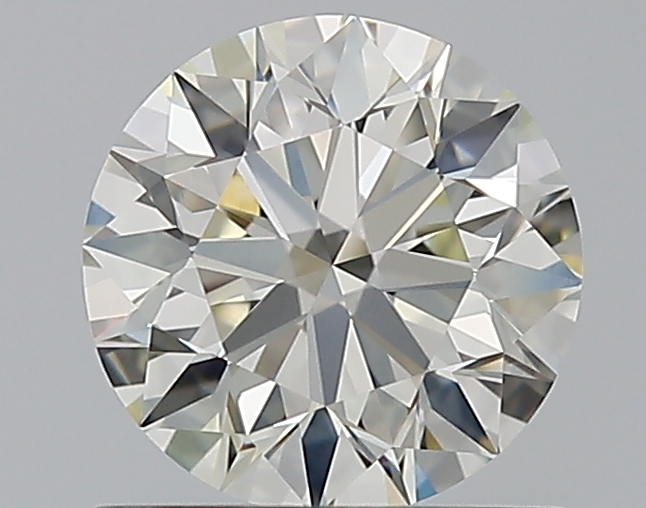 0.91 CaratK-VVS1 EX Cut Round Diamond