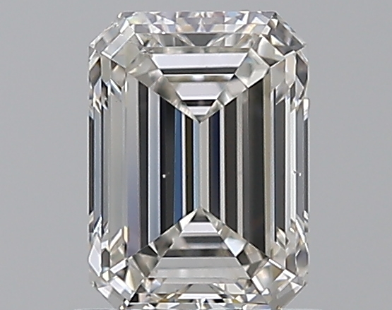 0.96 CaratH-SI1 - Cut Emerald Diamond