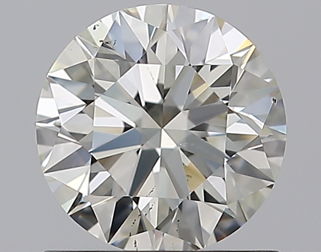 0.9 CaratK-SI1 EX Cut Round Diamond