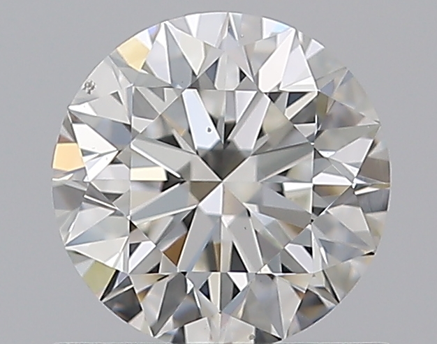 0.75 CaratG-VS2 EX Cut Round Diamond