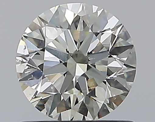 0.85 CaratL-SI1 EX Cut Round Diamond