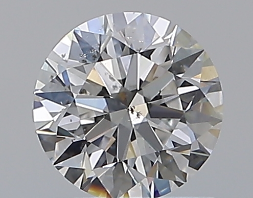 0.96 CaratG-SI1 EX Cut Round Diamond