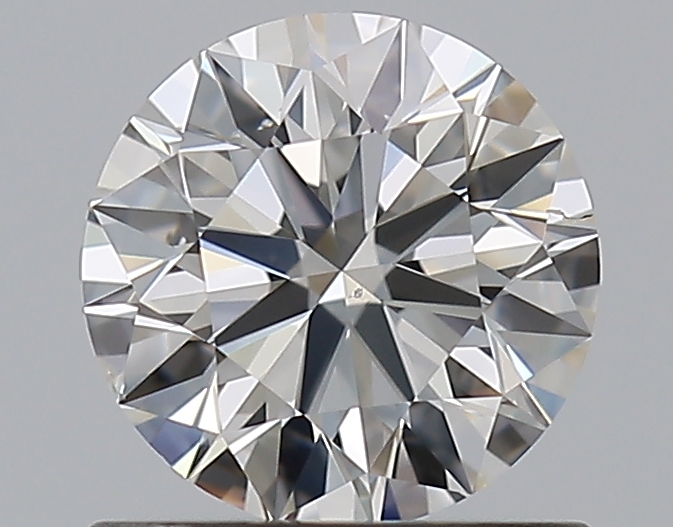 0.83 CaratH-SI1 EX Cut Round Diamond