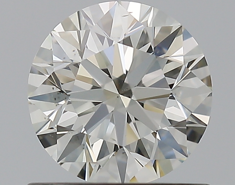 0.8 CaratJ-VS2 EX Cut Round Diamond
