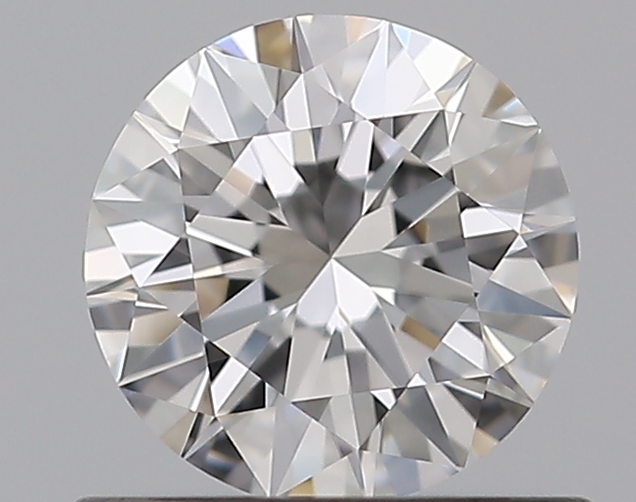 0.5 CaratE-VVS2 EX Cut Round Diamond