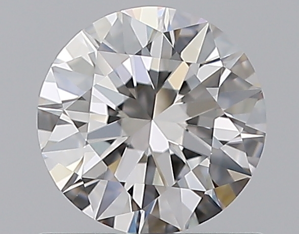 0.59 CaratF-VVS1 EX Cut Round Diamond