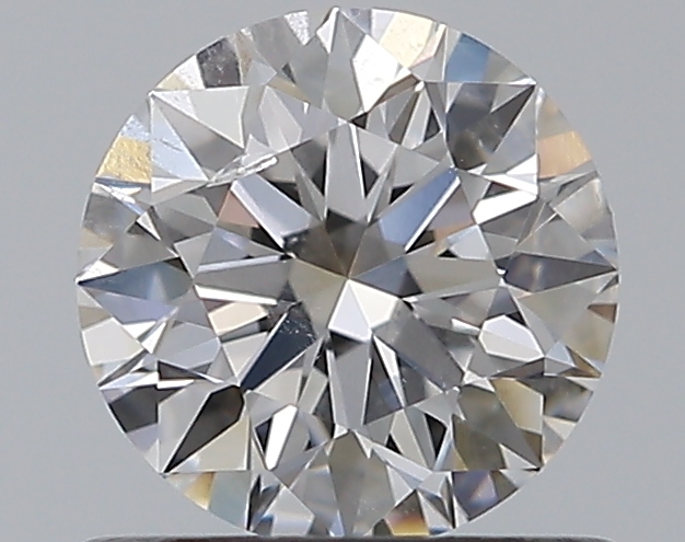 0.65 CaratF-SI2 EX Cut Round Diamond