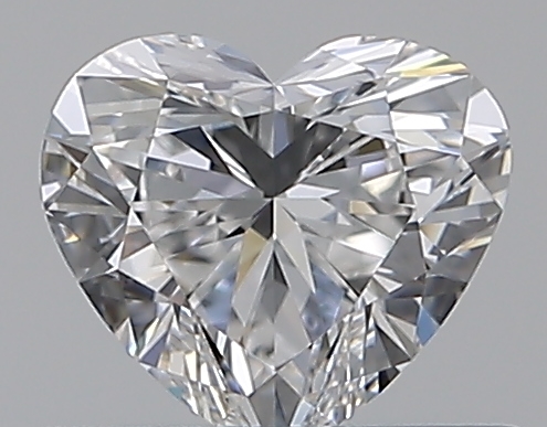 0.5 CaratE-VVS1 - Cut Heart Diamond