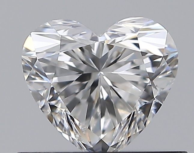 0.5 CaratF-VVS1 - Cut Heart Diamond