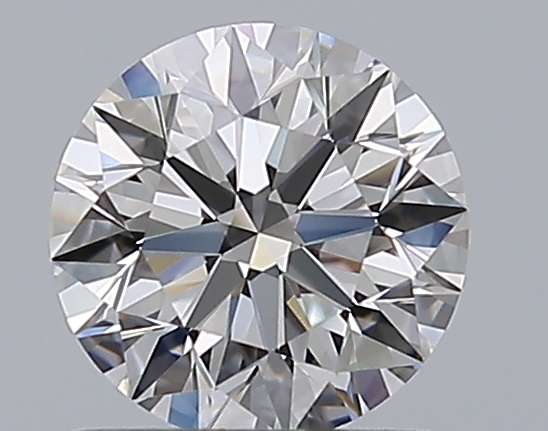 0.76 CaratF-VVS1 EX Cut Round Diamond