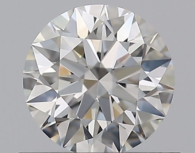 0.56 CaratH-VVS1 EX Cut Round Diamond