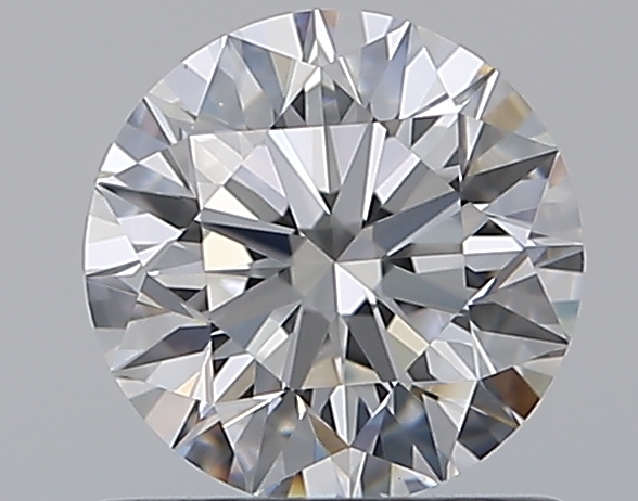 0.9 CaratF-VS2 EX Cut Round Diamond