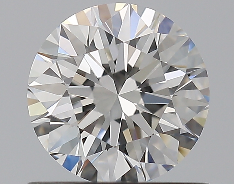 0.77 CaratF-VVS1 EX Cut Round Diamond