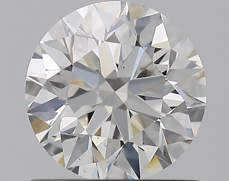 0.93 CaratF-VS1 EX Cut Round Diamond