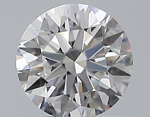 0.58 CaratE-VVS1 EX Cut Round Diamond