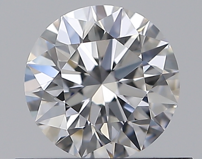 0.5 CaratE-VVS1 EX Cut Round Diamond