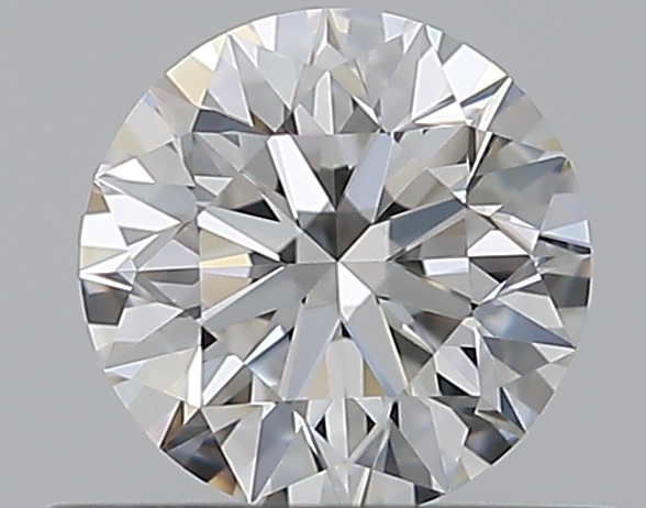 0.5 CaratF-VVS2 EX Cut Round Diamond