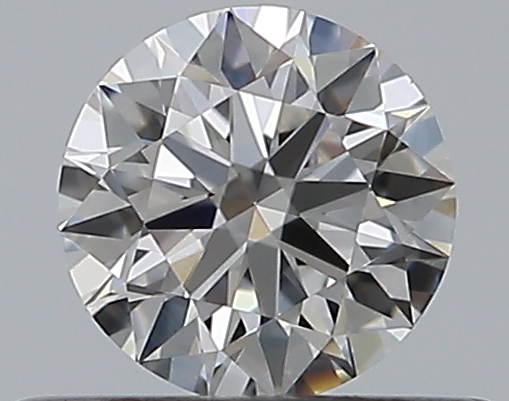 0.33 CaratF-VVS2 EX Cut Round Diamond