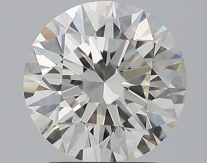 2.4 CaratI-VS2 EX Cut Round Diamond