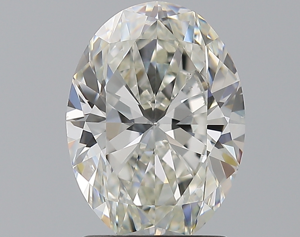 2.01 CaratH-SI1 - Cut Oval Diamond