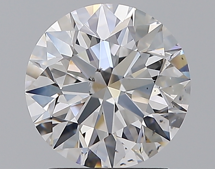 2.01 CaratD-SI1 EX Cut Round Diamond