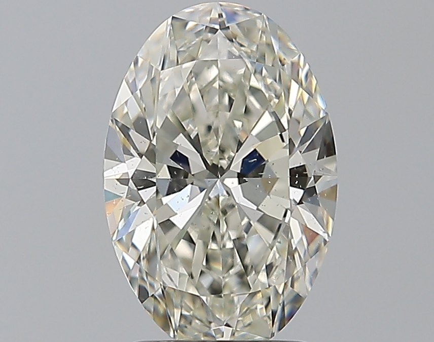 2.01 CaratJ-SI1 - Cut Oval Diamond