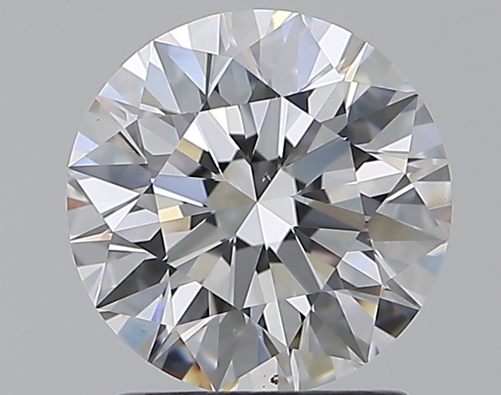 1.72 CaratE-VS2 EX Cut Round Diamond
