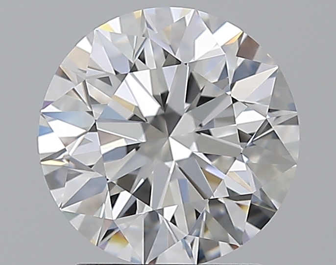 2.01 CaratE-VVS2 EX Cut Round Diamond