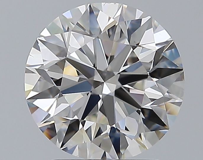 2.01 CaratG-VS2 EX Cut Round Diamond