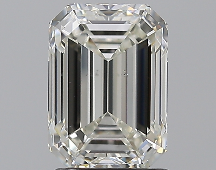 2 CaratJ-SI1 - Cut Emerald Diamond