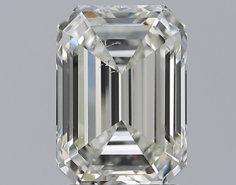 2 CaratJ-SI2 - Cut Emerald Diamond