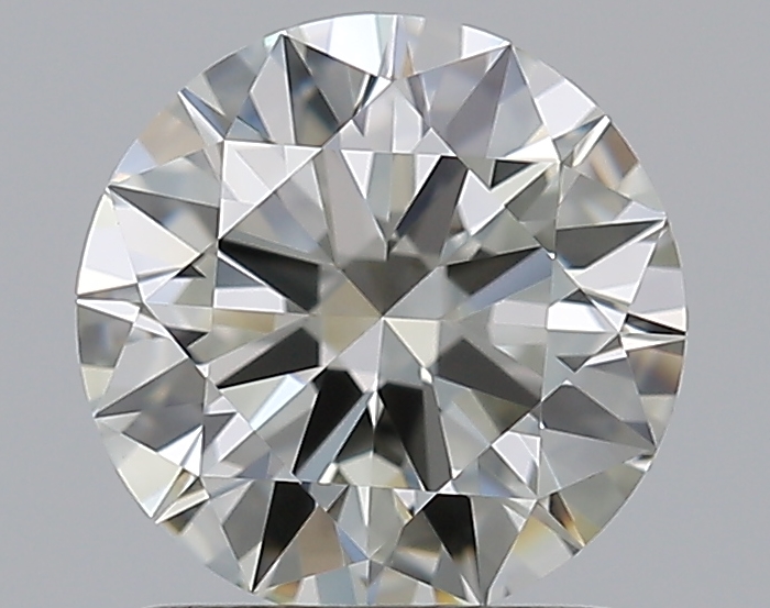 1 CaratK-VVS2 EX Cut Round Diamond