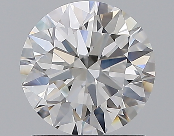 1.29 CaratF-VS1 EX Cut Round Diamond