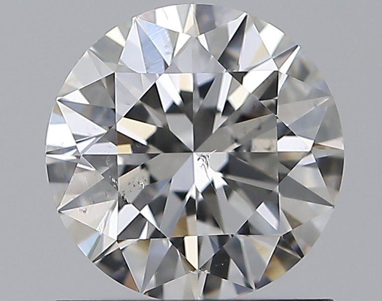 0.9 CaratH-SI2 EX Cut Round Diamond