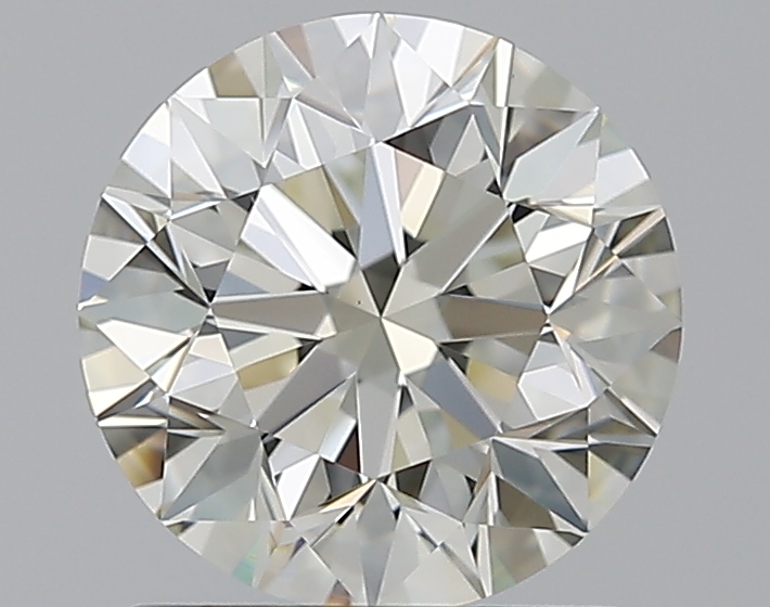 1.29 CaratK-VVS2 EX Cut Round Diamond