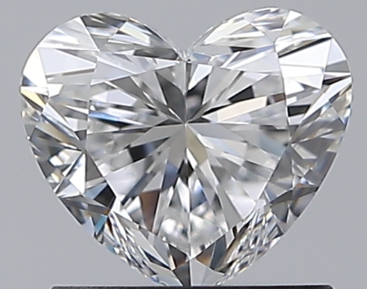 1 CaratE-VVS2 - Cut Heart Diamond