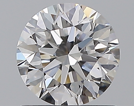 1 CaratE-VS1 EX Cut Round Diamond