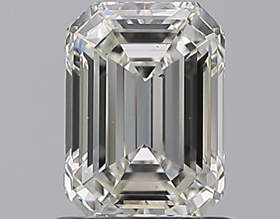 1 CaratJ-SI1 - Cut Emerald Diamond