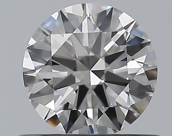 0.5 CaratF-VVS2 EX Cut Round Diamond